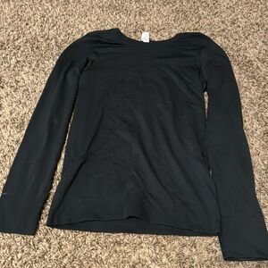 Lululemon black swiftly tech shirt size 0
